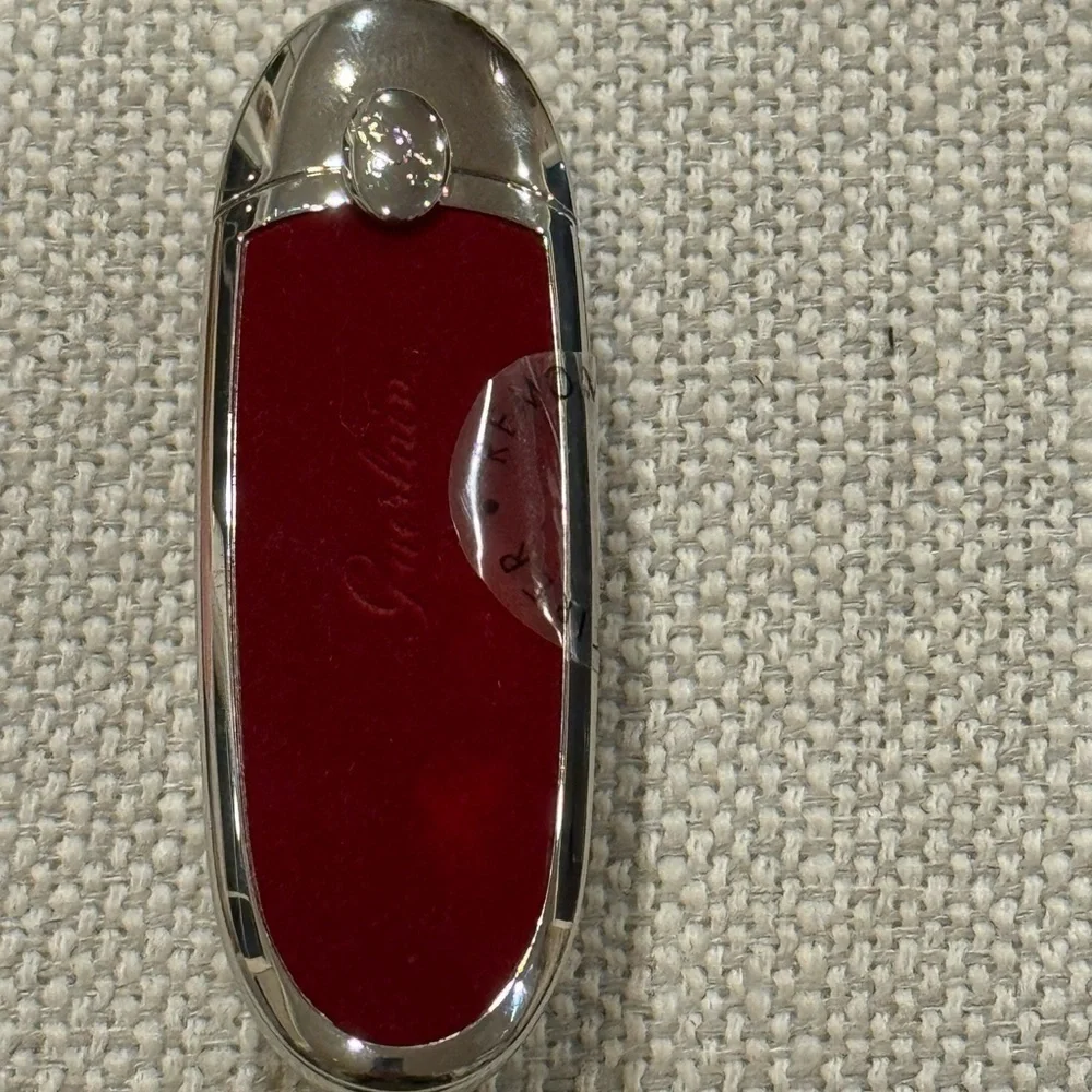 Guerlain Rouge G Limited Edition Red Velvet Gold Case PLUS No 40 Matte Lipstick